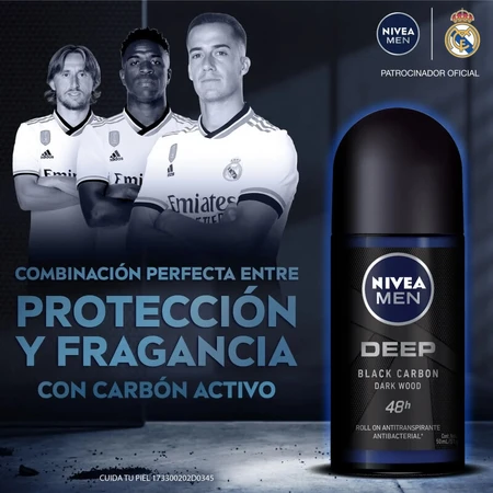 Nivea Men Deep - Déodorant à bille 50 ml