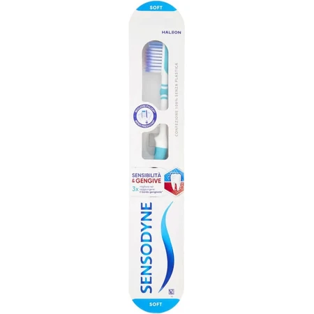 Sensodyne Sensibilité et gencives - Brosse à dents pour dents sensibles