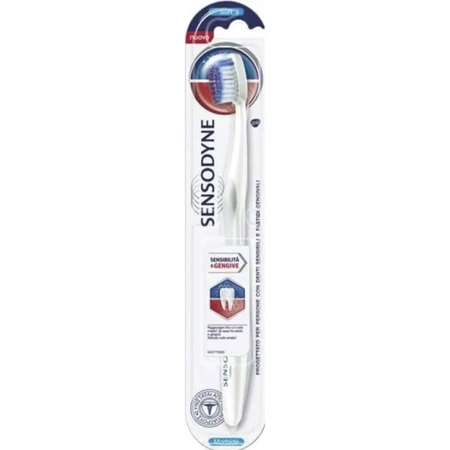 Sensodyne Sensibilité et gencives - Brosse à dents pour dents sensibles