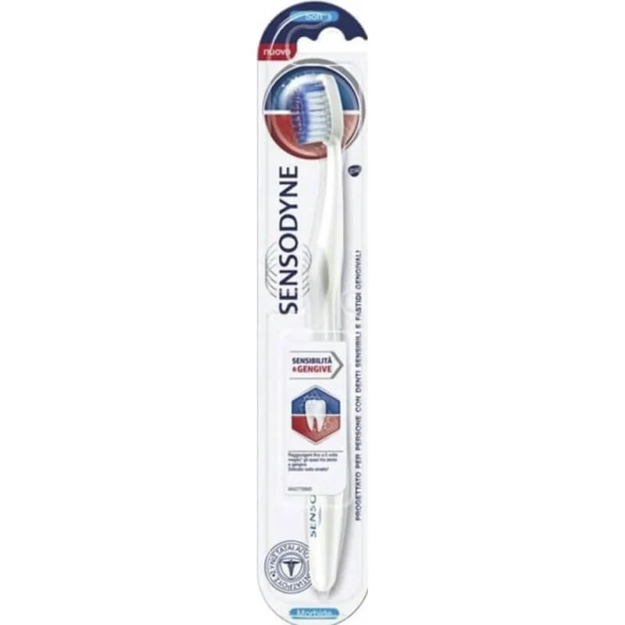 Sensodyne Sensibilité et gencives - Brosse à dents pour dents sensibles