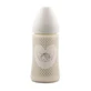 Suavinex Special - Silicone Baby Bottle with 3-Position Nipple, 0m+, 270 ml