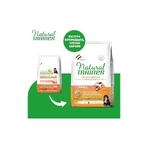 Natural Trainer Sensitive Sans gluten pour chiots et jeunes chiens de taille moyenne et grande au saumon - Aliment complet pour chiens, 3 kg