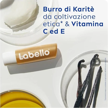 Labello Vanilla Buttercream - Baume à lèvres à la vanille intense, 5,5 ml