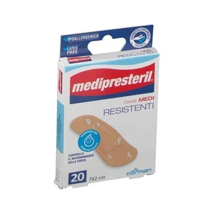 Medipresteril Medium-Strength Bandages - 20 bandages, 7 x 2 cm each