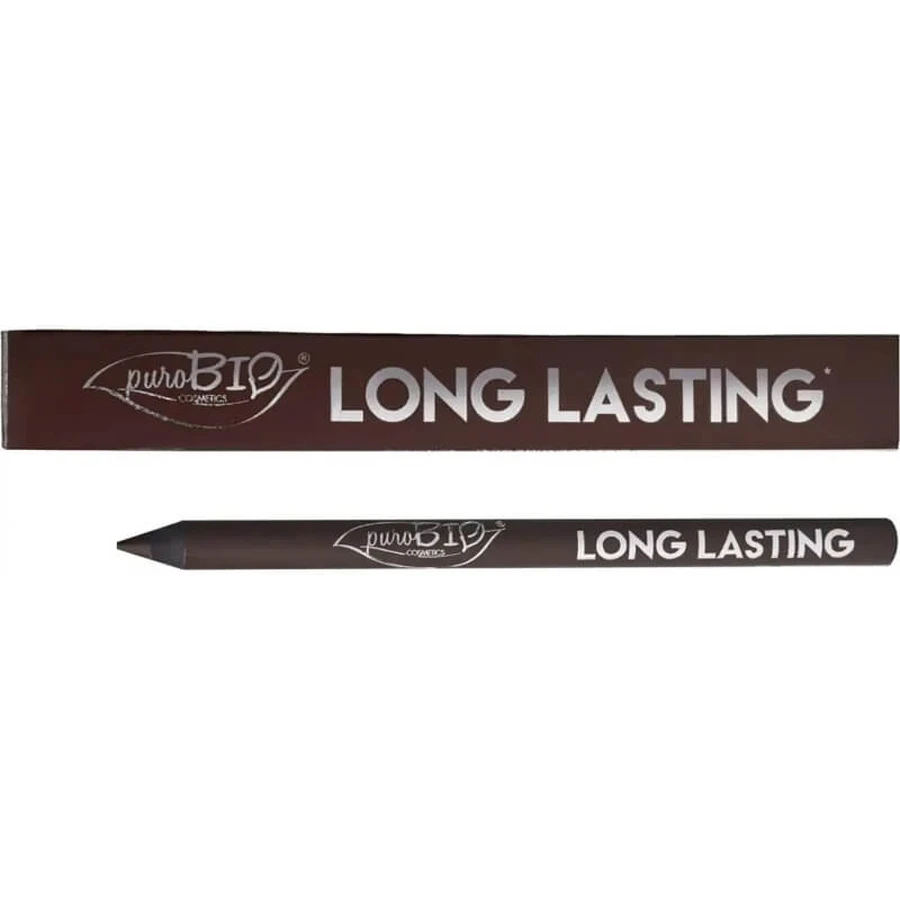 Purobio Long Lasting - Lápiz de ojos de larga duración n.º 005L Marrón