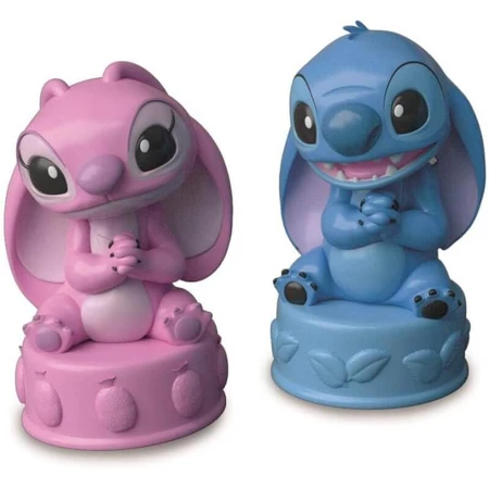 Clementoni Clemmy - Stitch Bus with Soft Bricks and Stitch and Angel Characters, 18 months+