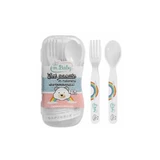 I'm Baby Melamine Cutlery Set for Children Ages 4 Months and Up—Assorted Colors