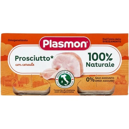 Plasmon gehomogeniseerde gekookte ham - 4 potjes van elk 80 g