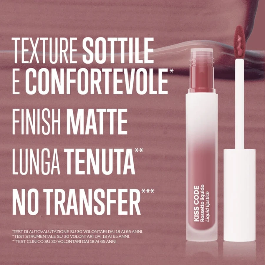 Veralab Overskin kiss code – ruj lichid mat nr. 01 old rosè