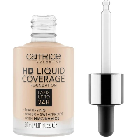 Catrice HD Liquid Coverage - Matmakende vloeibare foundation - Nr. 010 Light Beige