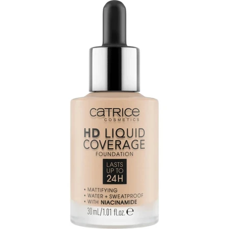 Catrice HD Liquid Coverage - Matmakende vloeibare foundation - Nr. 010 Light Beige