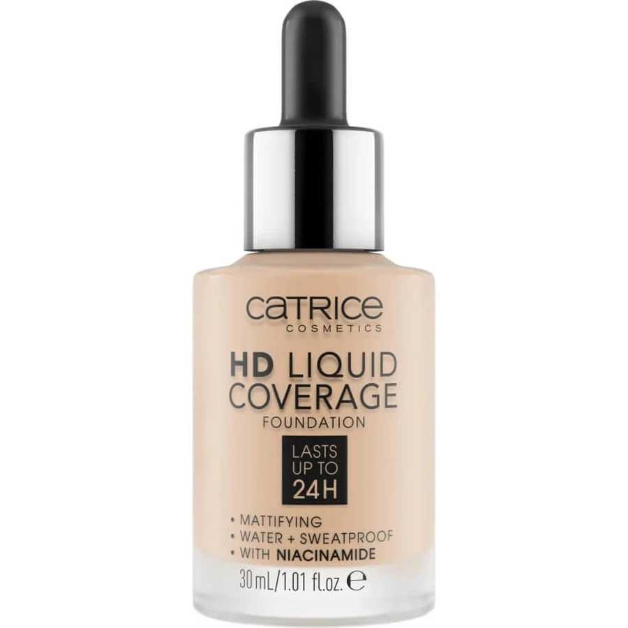 Catrice HD Liquid Coverage - Matmakende vloeibare foundation - Nr. 010 Light Beige