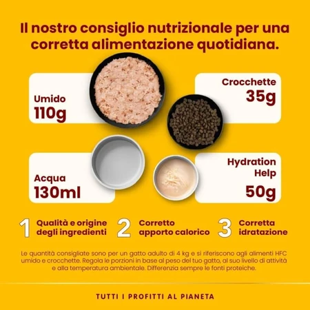 Almo Nature Hydration Help HFC Ziegenmilch für erwachsene Katzen, 50 g
