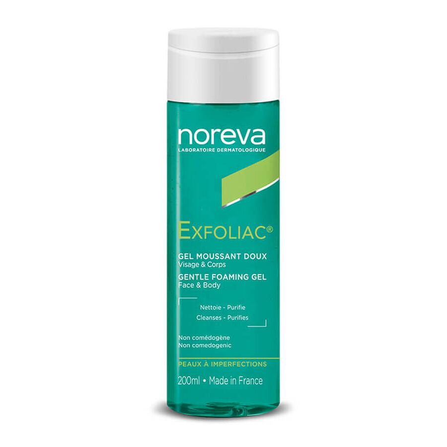 Winkel op Noreva Exfoliac Milde schuimende gel voor acne huid, 200 ml Noreva Exfoliac Milde schuimende gel voor acne huid, 200 ml