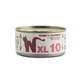 Natural Code XL 10 Thon et maquereau - Aliment complet pour chats adultes, 170 g