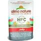 Almo Nature HFC Jelly mit Thunfisch und Sardellen – Ergänzungsfuttermittel in Form von Nassfutter für ausgewachsene Katzen, 55 g