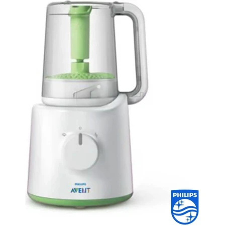 Avent 2-in-1 EasyPappa Babynahrenzubereiter mit Dampfgarfunktion