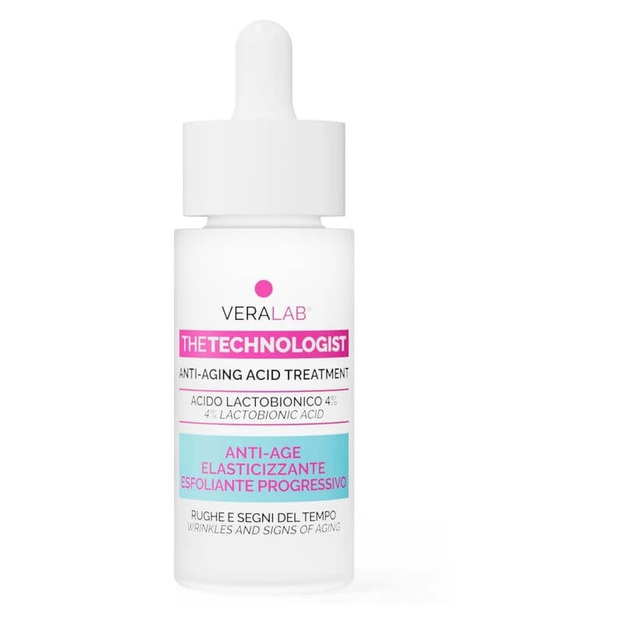 Veralab Acid lactobionic - ser anti-îmbătrânire cu efect de elasticizare 30 ml