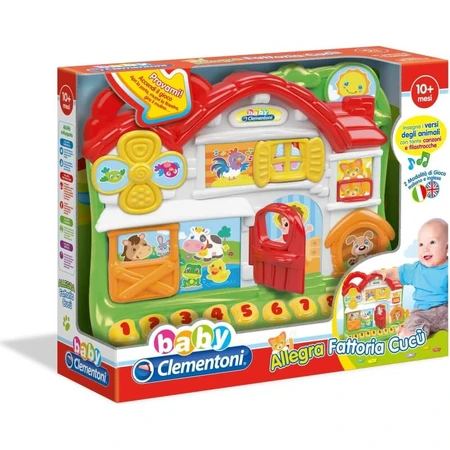 Juguete «Happy Farm» con cuco de Clementoni, a partir de 12 meses