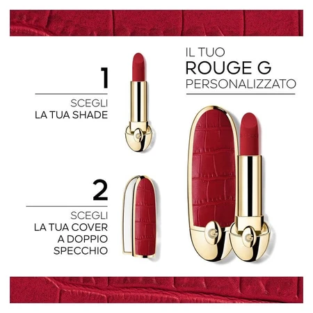 Guerlain Rouge G Velvet – Lippenstift Nr. 205 Le Beige Amandine
