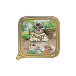 Stuzzy Classic Veal and Carrot Pâté - Complete Cat Food, 100 g