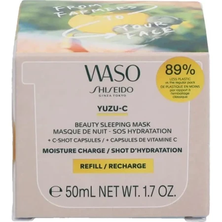 Shiseido Waso Yuzu-C - Navulling voor hydraterend nachtmasker, 50 ml