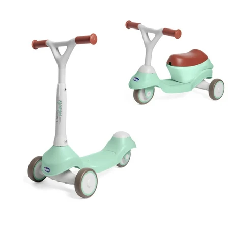 Chicco 2-in-1 Convertible Scooter - Ride-On and Scooter for Ages 1–4