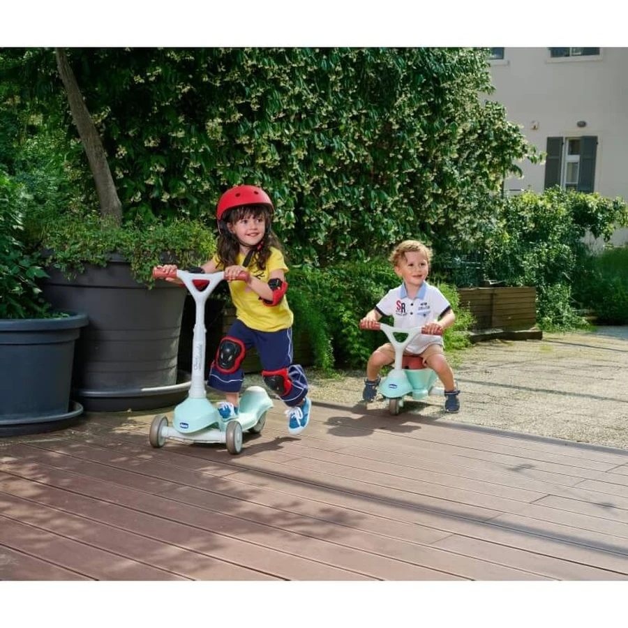 Chicco 2-in-1 Convertible Scooter - Ride-On and Scooter for Ages 1–4