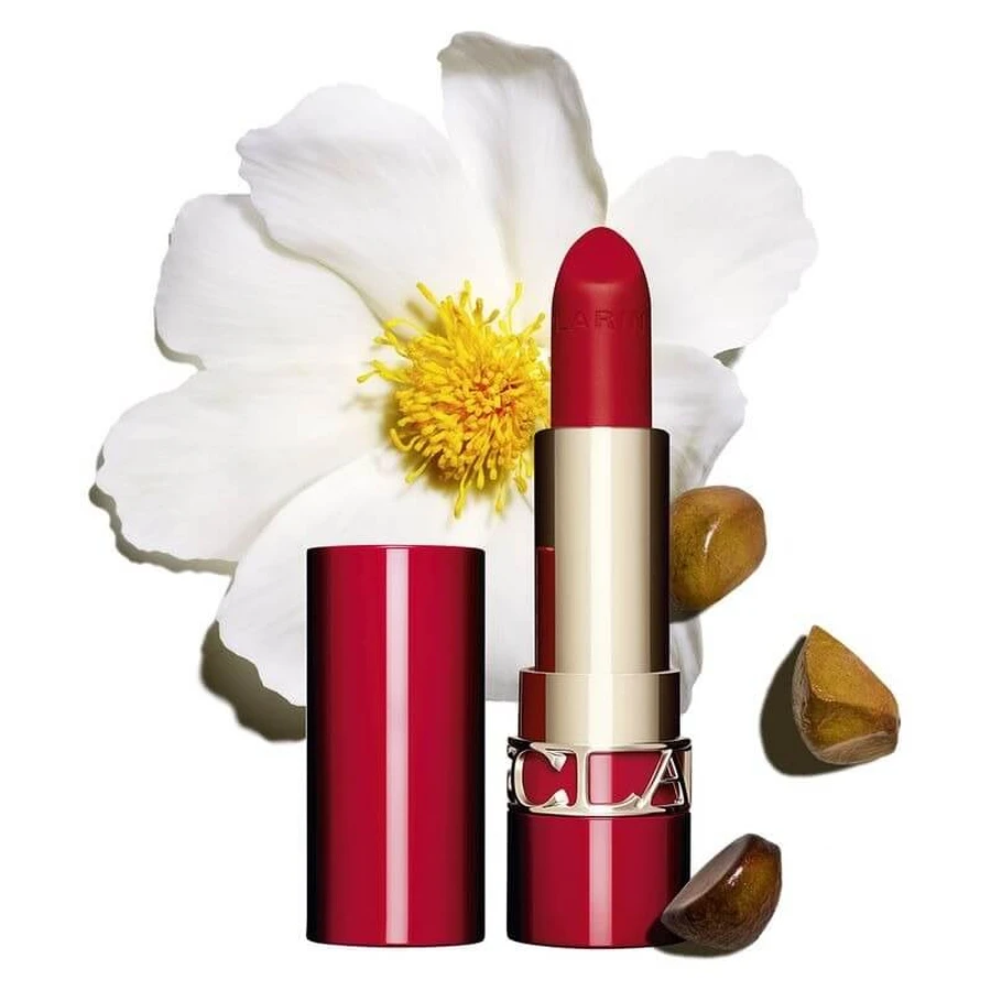 Clarins Joli Rouge Velvet Mat - Barra de labios n.º 768 V Strawberry