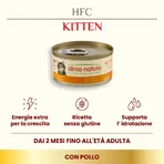 Almo Nature HFC Kitten Chicken – Ergänzungsfuttermittel für Kätzchen, 70 g