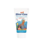 Silver Care Junior-Set – Zahnbürste mit weichen Borsten + kariesvorbeugende Zahnpasta mit Kaugummi-Geschmack, 50 ml