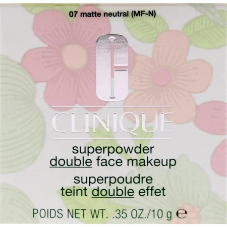 Clinique Superpowder Double Face Powder Matte - Mattifying Compact Powder No. 07 Matte Neutral