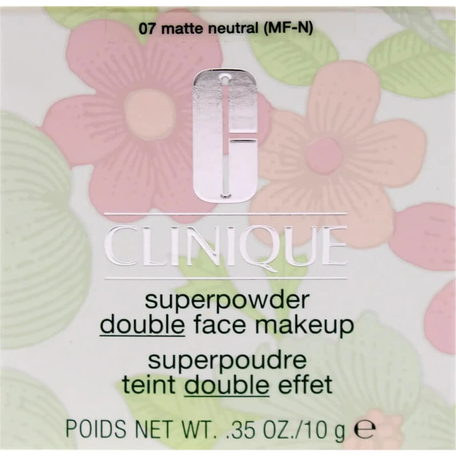 Clinique Superpowder Double Face Powder Matte - Mattifying Compact Powder No. 07 Matte Neutral