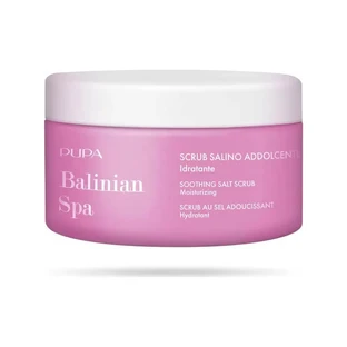 Pupa Balinian Spa - Exfoliante de sal suavizante e hidratante, 350 g