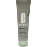 Clinique All About Clean: mascarilla y exfoliante 2 en 1 con carbón vegetal - Mascarilla facial purificante, 100 ml