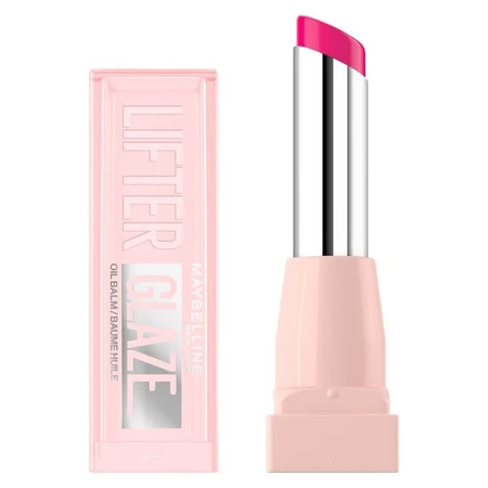 Maybelline Lifter Glaze Oil Balm - Moisturizing Lip Balm with a Glossy Finish, No. 003 Rose Bite