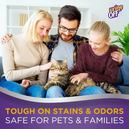Wonderfood Urine Off - Eliminador de manchas y olores a base de enzimas para la orina de gatos y gatitos, 500 ml
