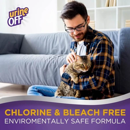 Wonderfood Urine Off - Eliminador de manchas y olores a base de enzimas para la orina de gatos y gatitos, 500 ml