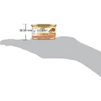 Purina Gourmet Gold Delicias de salmón en salsa - Alimento completo para gatos adultos, 85 g