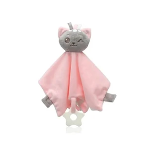 Kiokids Cat Comfort-deken voor kinderen vanaf 0 maanden – Roze