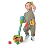 Clementoni Soft Clemmy Sensory Roller Vacuum – Spielzeugstaubsauger mit 5 weichen Blöcken