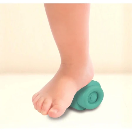 Clementoni Soft Clemmy Sensory Roller Vacuum – Spielzeugstaubsauger mit 5 weichen Blöcken