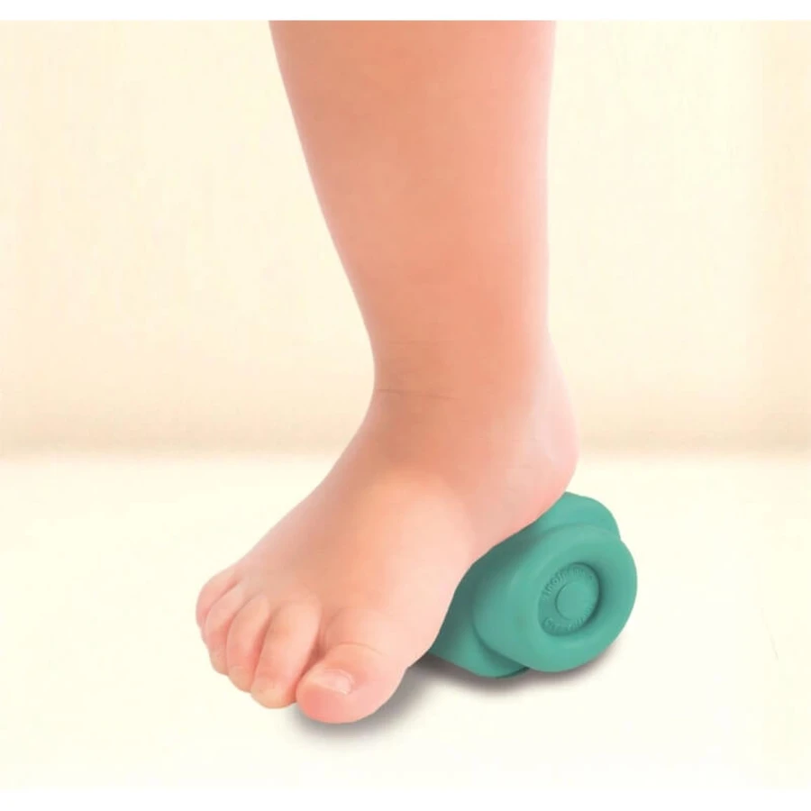 Clementoni Soft Clemmy Sensory Roller Vacuum – Spielzeugstaubsauger mit 5 weichen Blöcken