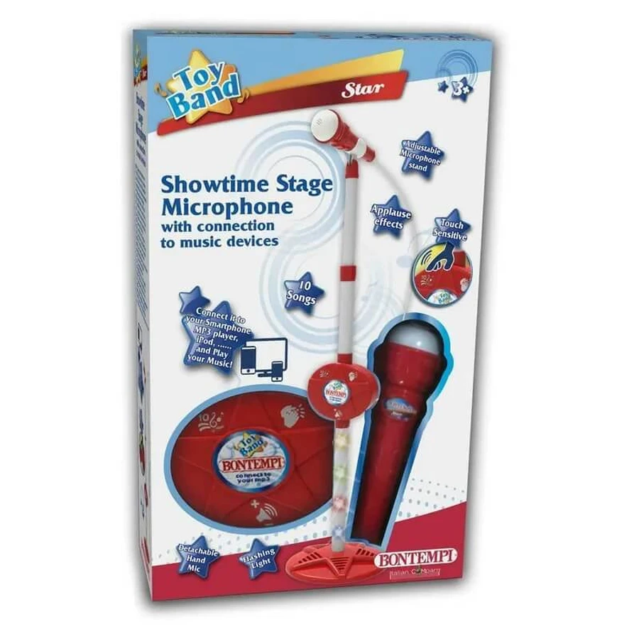 Bontempi Red Stage-microfoon