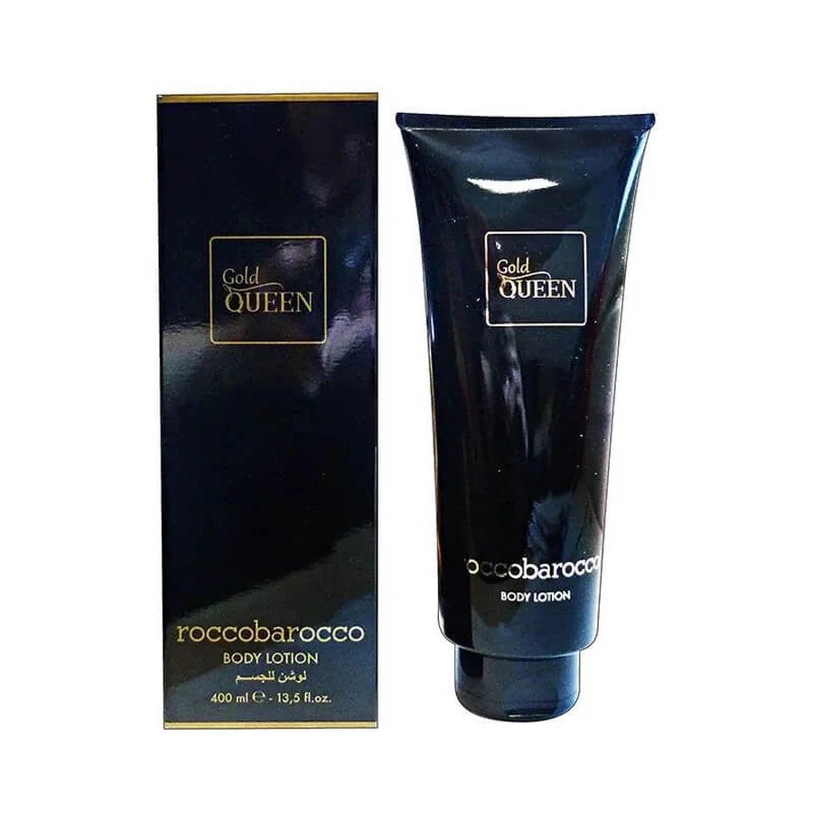 Rocco Barocco Gold Queen Body Lotion - Geparfumeerde bodylotion, 400 ml