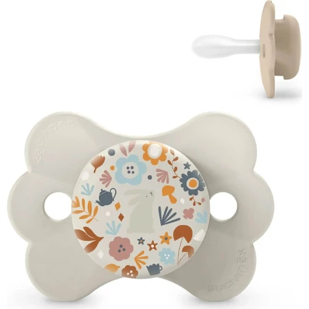Suavinex Wonderland 6–18 meses – Chupete de silicona SX Pro Liberty, color neutro