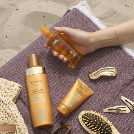 Biopoint Crema solare 30 spf spray latte sublimante protezione alta 250 ml