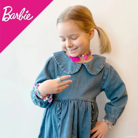 Lisciani Barbie - tasje voor mode-sieraden - set om armbanden te maken