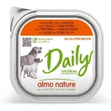 Almo Nature Daily Menu Veal and Carrots - Wet Food for Adult Dogs, 300 g