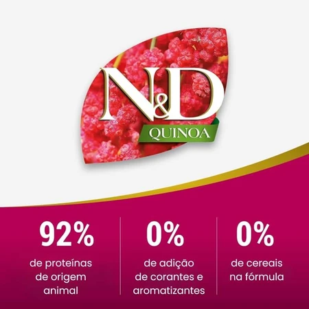 Farmina N&amp;d Quinoa Digestion Lamb - Dieetvoeding voor volwassen katten met spijsverteringsproblemen, 80 g